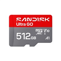 SanDisk MicroSDXC karta 512GB ULTRA GO(190MB/s, UHS-I ) SDSQUGN-512G-GN6MN
