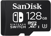 SanDisk microSDXC UHS-I card for Nintendo Switch 128GB - Nintendo licensed Product - 100MB/s read / 9 SDSQXAO-128G-GN6ZA