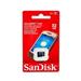 SanDisk - Paměťová karta flash - 32 GB - Třída 4 - microSDHC - černá SDSDQM-032G-B35