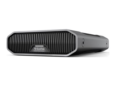 SanDisk Professional G-Drive - Pevný disk - 8 TB - externí (stolní) - USB 3.2 Gen 2 (USB-C konektor SDPHF1A-008T-MBAAD