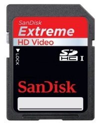 SanDisk SDHC Card Extreme® HD Video 16 GB - r/w 30 MB/s - Class 10 90978