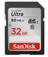 SanDisk SDHC karta 32GB Ultra (90 MB/s triedy 10 UHS-I) SDSDUNR-032G-GN6IN