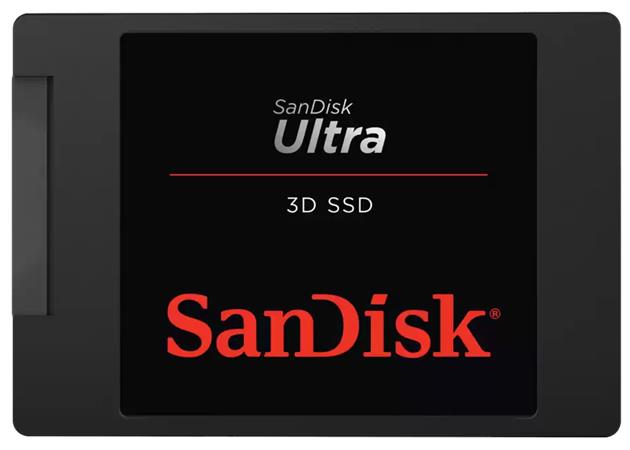 SANDISK Ultra 3D 2TB, SATA SSD disk 2,5", 3D NAND, R:560MB/s, W:520MB/s SDSSDH3-2T00-G26