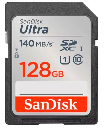 SanDisk Ultra GO SDXC UHS-I Card 128GB SD 190MB/s Read Full HD video SDSDUGN-128G-GN6IN