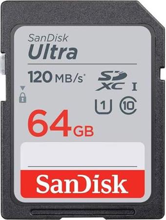 SanDisk Ultra GO SDXC UHS-I Card 64GB SD 140MB/s Read Full HD video SDSDUGN-064G-GN6IN