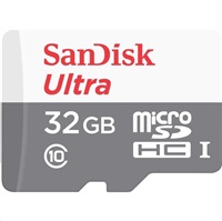SANDISK, UltraAndroid microSDHC+SD Adap 32GB Pack SDSQUNS-032G-GN6TA