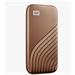 SanDisk WD My Passport SSD externí 1TB , USB-C 3.2 ,1050/10000MB/s R/W PC & Mac ,Gold WDBAGF0010BGD-WESN