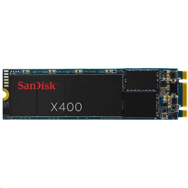 SanDisk X400 512GB SSD, M.2 2280, SATA 6 Gbit/s, Read/Write: 540 MB/s / 520 MB/s, Random Read/Write IO SD8SN8U-512G-1122