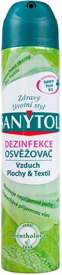 SANYTOL dez.osvěž.vzduchu-mentolová vůně 3045206394000