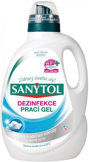 SANYTOL dezinfekční prací gel SVEZEST 3045206381307