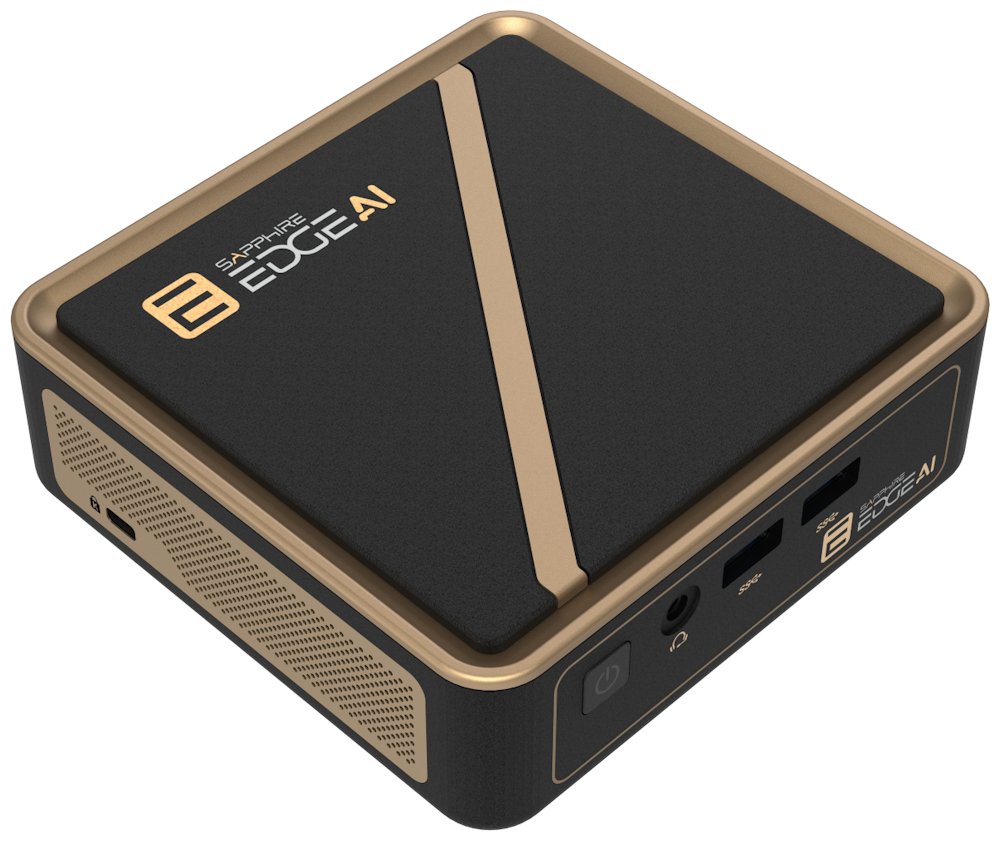 SAPPHIRE EDGE AI 340 Mini PC BAREBONE WIFI/BT 4H020-06-40G