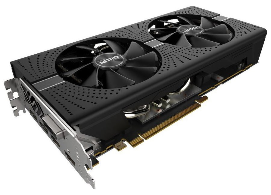 SAPPHIRE NITRO+ RADEON RX 580 / 8GB GDDR5 / PCI-E / 2x HDMI / DVI-D / 2x DP OC / active 11265-34-20G