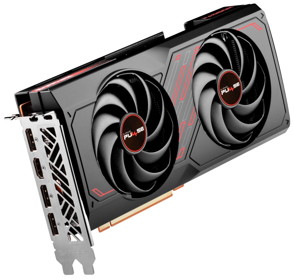 SAPPHIRE PULSE AMD RADEON RX 7600 GAMING 8GB / 8GB GDDR6 / PCI-E / HDMI / 3x DP 11324-01-20G
