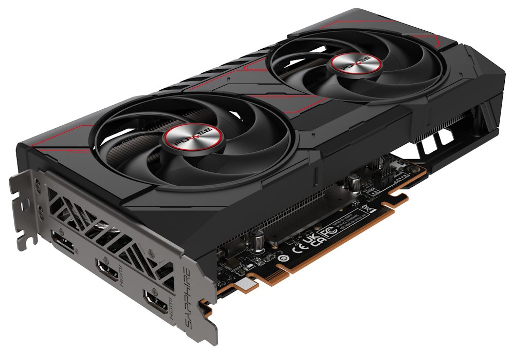 SAPPHIRE PULSE AMD RADEON RX 9060 XT GAMING OC 16GB/256bit GDDR6 2xHDMI DP 11350-03-20G