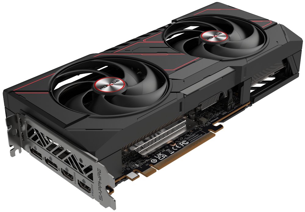 SAPPHIRE PULSE AMD RADEON RX 9070 GRE GAMING OC 12GB / 2x HDMI / 2x DP 11354-01-20G