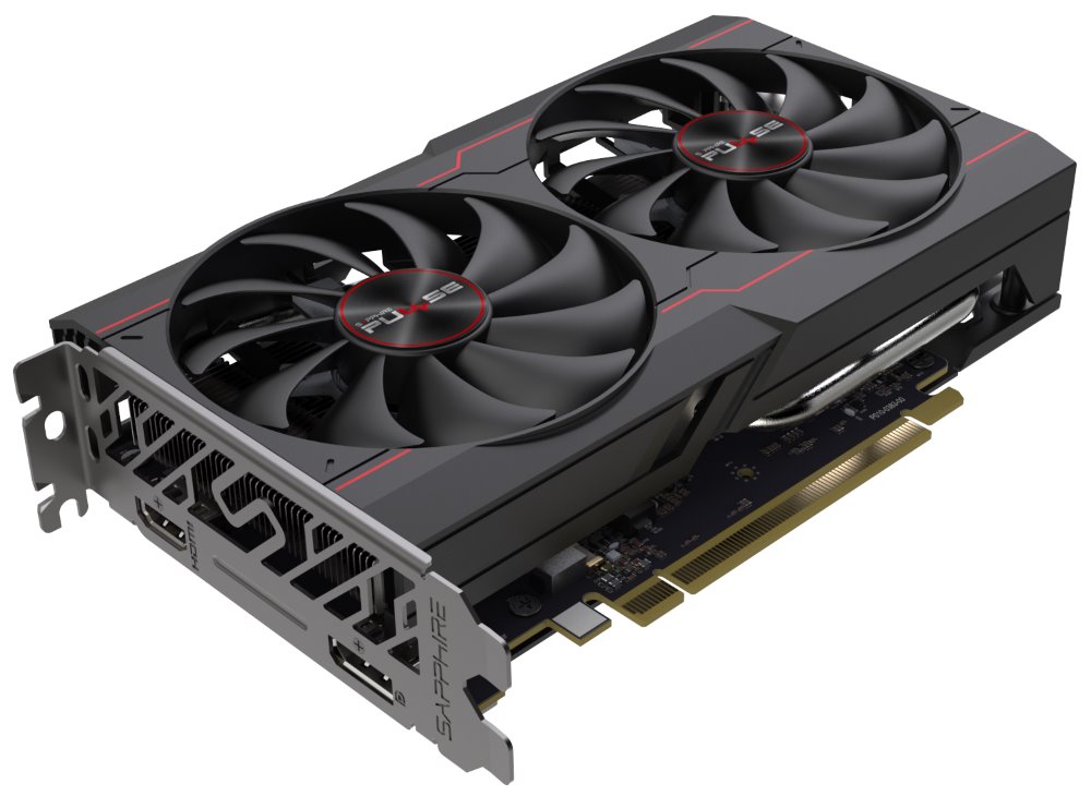 SAPPHIRE PULSE RADEON RX 6500XT GAMING OC 8GB / 8GB GDDR6 / PCI-E / HDMI / DP 11314-03-20G