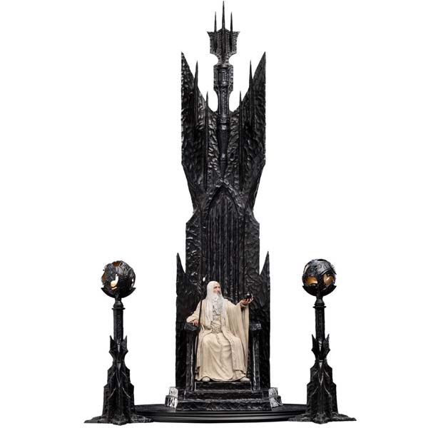 Saruman The White on Throne (Lord of The Rings) Limited Edition WET732694