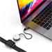 Satechi kábel USB-C Magnetic Charging Cable pre Apple Watch - Space Gray ST-TCAW7CM