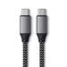 Satechi kábel USB-C to USB-C Cable 100W 2m - Space Gray ST-TCC2MM