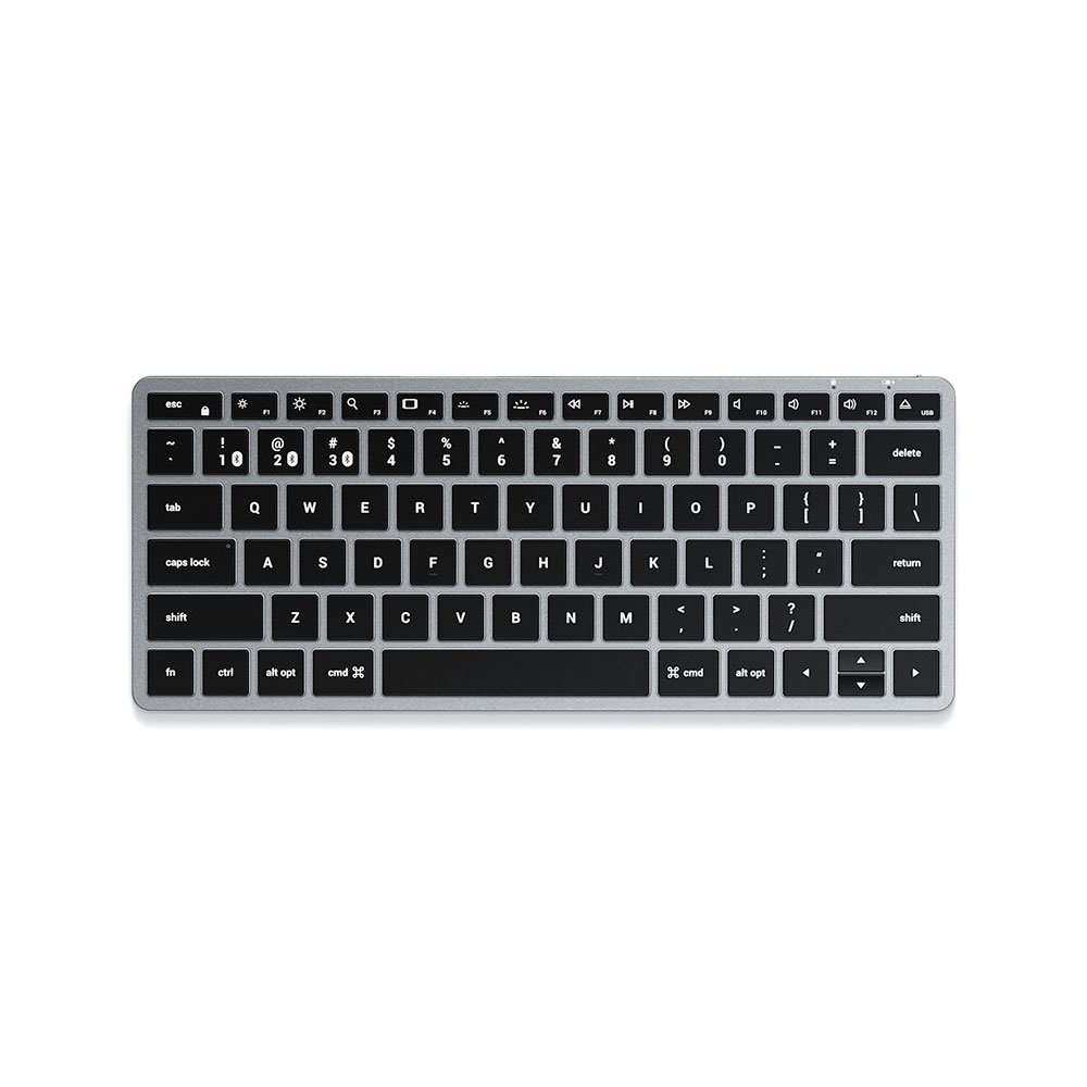 Satechi klávesnica Slim X1 Bluetooth Backlit Keyboard CZ - Space Gray ST-BTSX1M-CZ