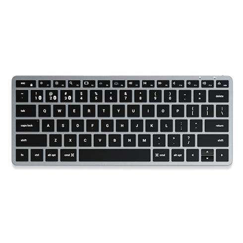 Satechi klávesnica Slim X1 Bluetooth Backlit Keyboard - Space Gray ST-BTSX1M