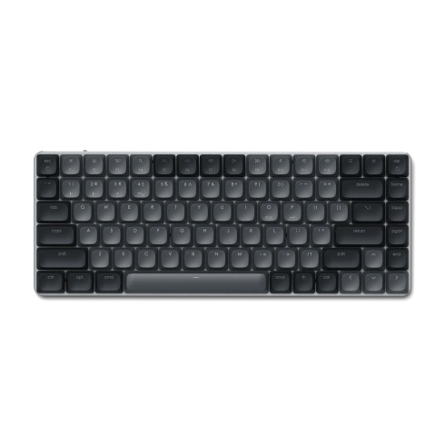 Satechi klávesnica SM1 Slim Mechanical Backlit Bluetooth Keyboard - Dark Gray ST-KSM1DK-EN