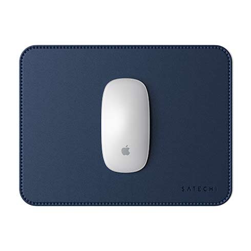 Satechi podložka pod myš Eco-Leather Mouse Pad - Blue ST-ELMPB