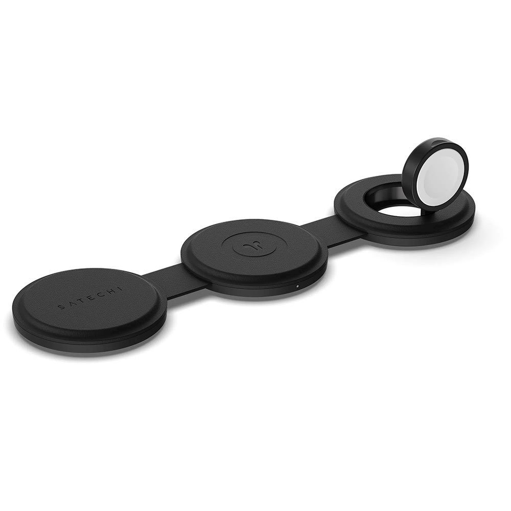 Satechi Qi2 OntheGo 3-in-1 Wireless Charger - Black ST-QTG31K