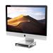 Satechi stojan USB-C Monitor Stand Hub pre iMac - Silver Aluminium ST-AMSHS