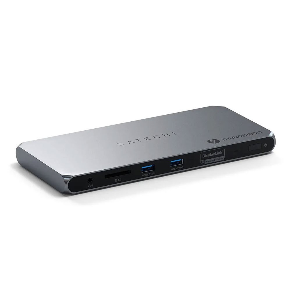 Satechi Thunderbolt 4 Docking Station with DisplayLink - Space Gray ST-DT4MDM-EU
