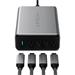 Satechi USB-C 165W 4-Port PD GaN Charger - Space Gray ST-UC165GM-EU