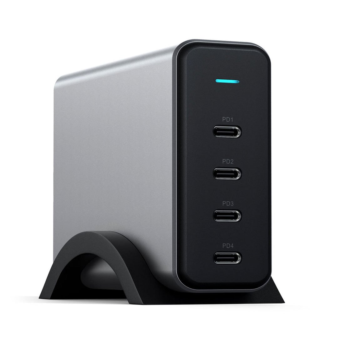 Satechi USB-C 165W 4-Port PD GaN Charger - Space Gray ST-UC165GM-EU