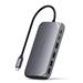 Satechi USB-C Multimedia Adapter M1 - Space Gray Aluminium ST-UCM1HM