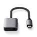 Satechi USB-C PD Audio Adapter - Space Gray Aluminium ST-UCAPDAM