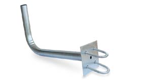 satelitní konzola - s úchytem na stožár, 500mm KONZOLA STOZIAROVA 5