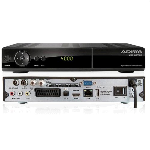 Satelitný prijímač Ferguson ARIVA 253 Combo DVB-T/T2, DVB-C, DVB-S/S2
