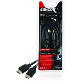 SAV 162-015 HDMI A-A SILVER 1,5mP SENCOR 8590669086122