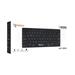 SBOX bezdrátová BT membránová klávesnice, Bluetooth 3.0, US, černá (BT-05) 0736373267084