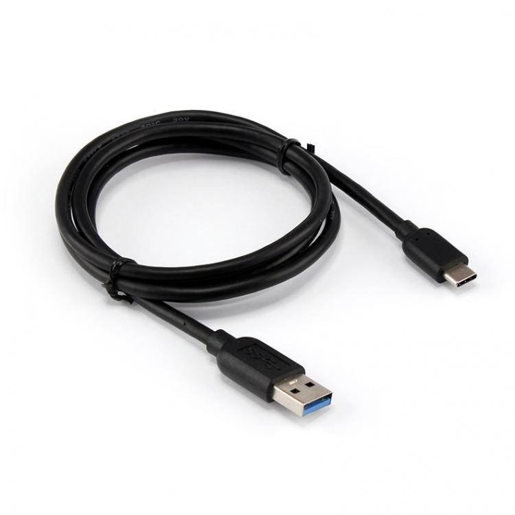 SBOX Kábel USB 3.0/USB 3.0 Type C 1,5m blk CTYPE-15