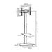SBOX mobilní podlahový držák pro LCD/LED 37"- 70", černo-stříbrný (FS-500) 0616320536459