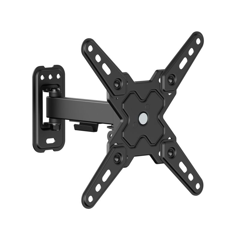 SBOX nástěnný držák na TV, naklápěcí a otočný, pro 13"–43", nosnost 20 kg, černá (LCD-221 3858894505395