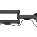 SBOX nástěnný držák na TV, naklápěcí a otočný, pro 13"–43", nosnost 20 kg, černá (LCD-223 3858894505401