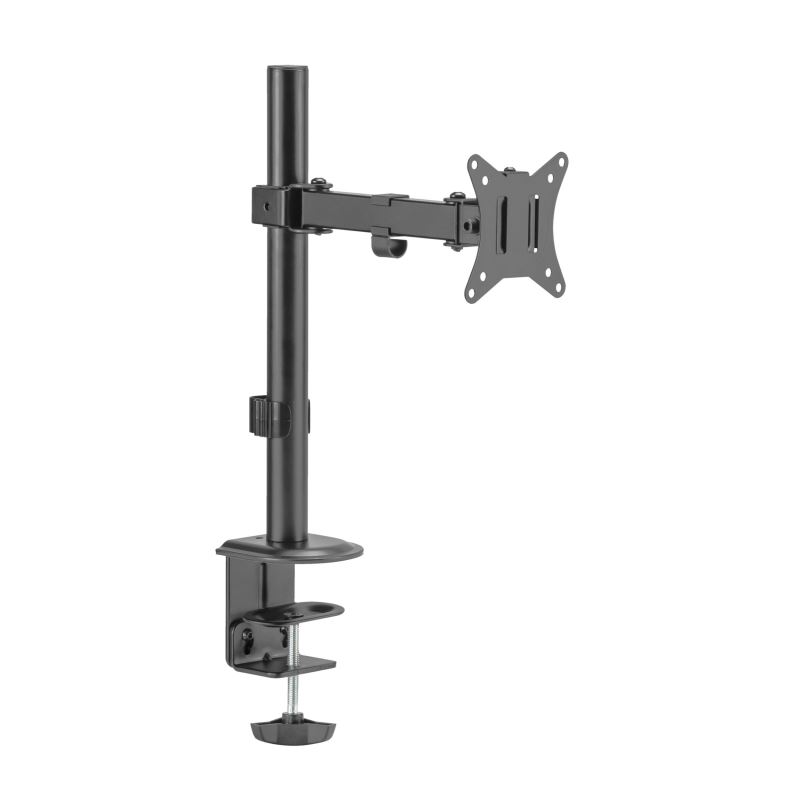 SBOX stolní držák na monitor, naklápěcí a otočný, pro 17"–32", nosnost 9 kg, černá (LCD-3 3858894502875