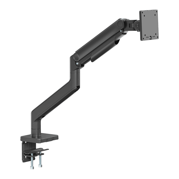 SBOX stolní držák pro monitor 17"-49", výškově nastavitelný,otočný,nosnost až 20 kg,černá 3858894505531