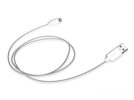 SBS - Kábel USB/MFI Lightning, 1 m, biela TECABLEUSBIP5L