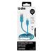 SBS - Kábel USB/MFI Lightning, 1 m, modrá TECABLEUSBIP5A