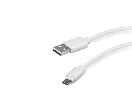 SBS - Kábel USB/Micro-USB, 1 m, biela TECABLEMICROW