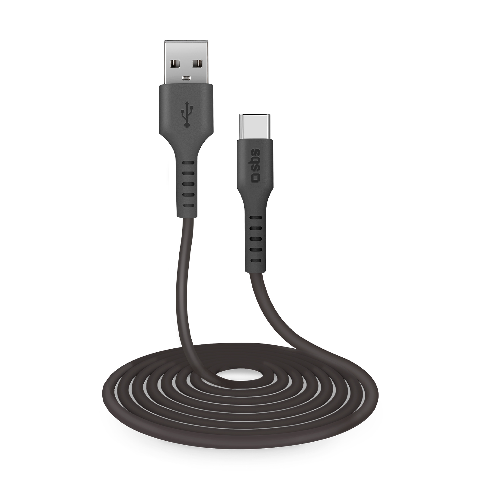 SBS - Kábel USB/USB-C, 3m, čierna TECABLETC3MTK