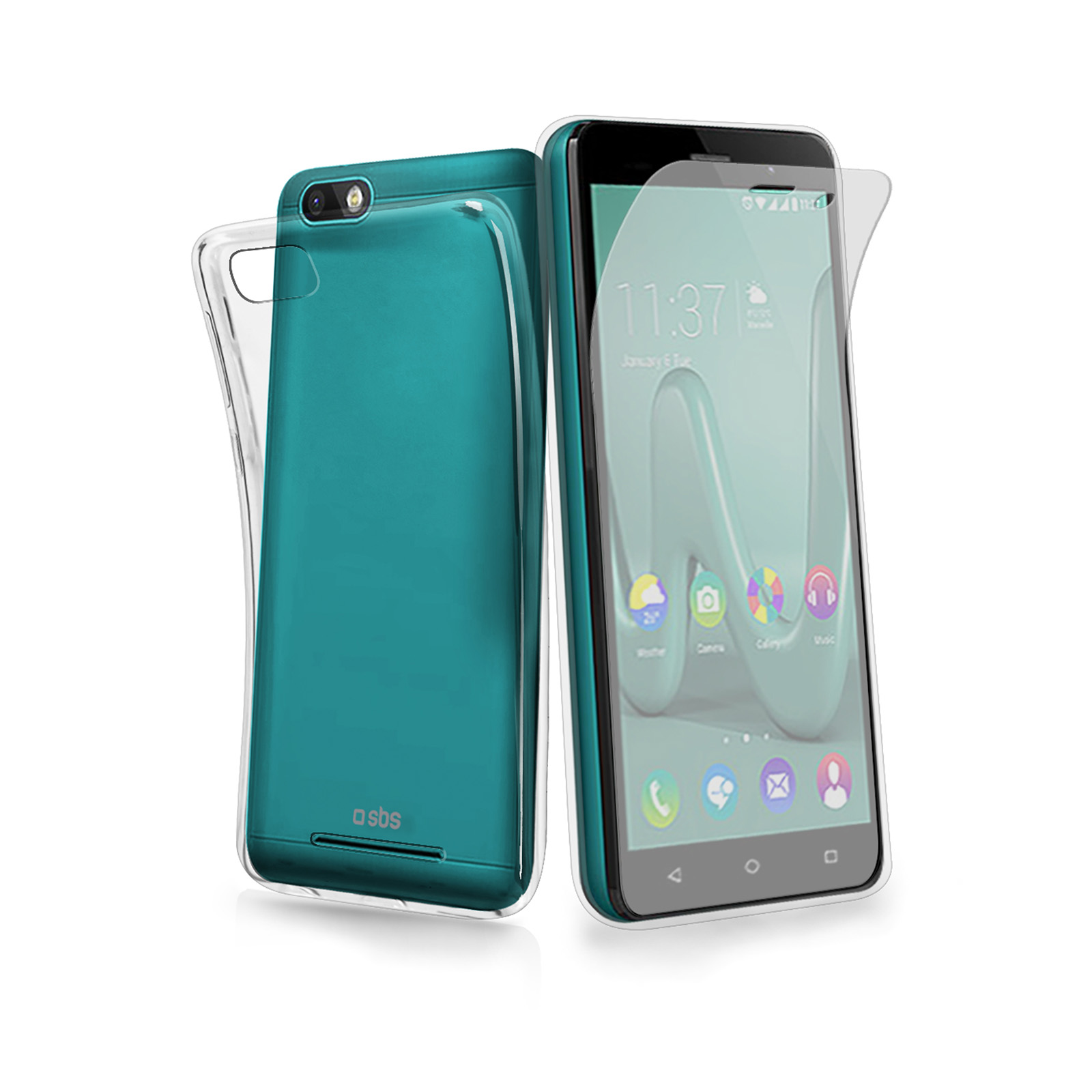 SBS - Puzdro Aero pre Wiko Lenny 3, transparentná TEAEROWILE3T