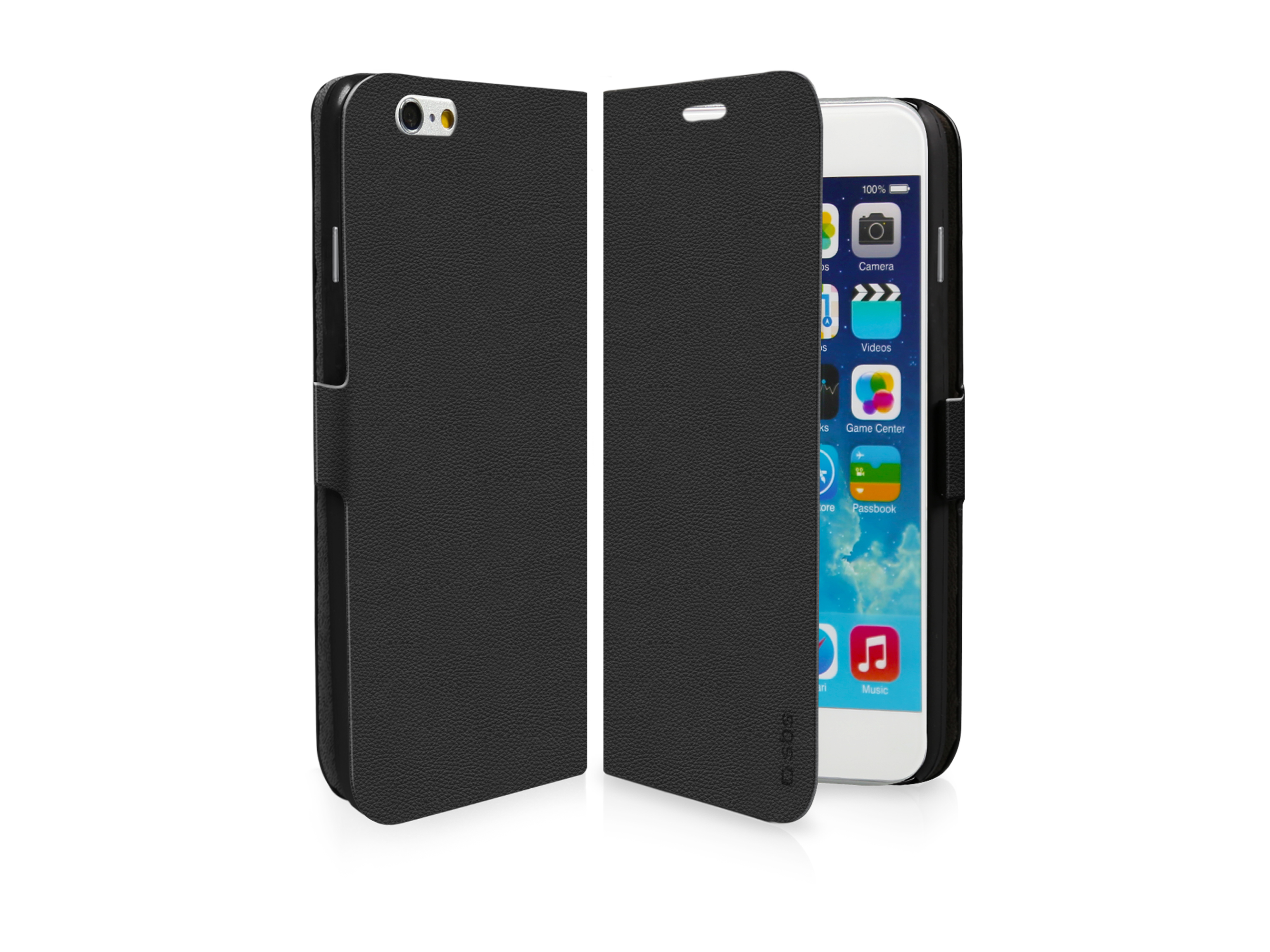 SBS - Puzdro Book Case pre Apple iPhone 6S/6 Plus, čierna TEBOOKIP655K